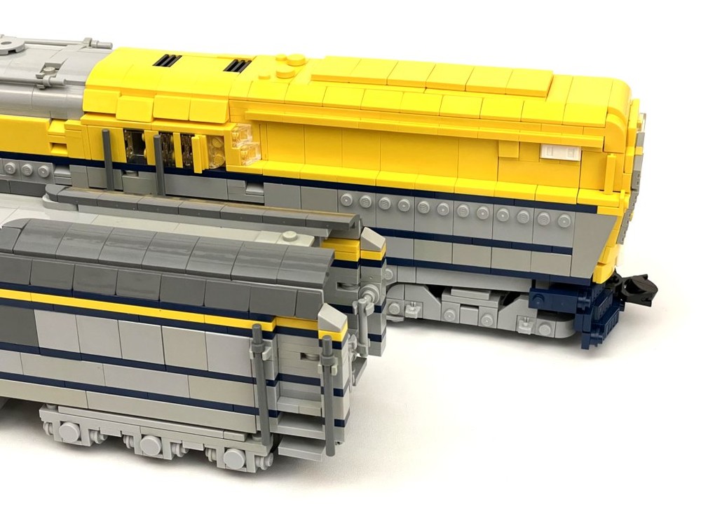 Lego 1:48 Chesapeake and Ohio M1 Steam Turbine Electric Locomotive