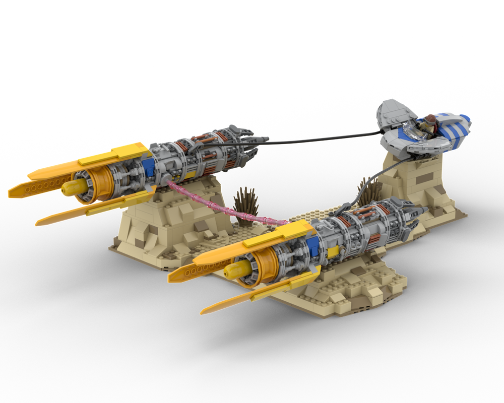 Lego Anakin’s Podracer - Tatooine Display