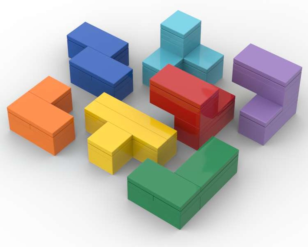 Lego 3x3x3 cube puzzle