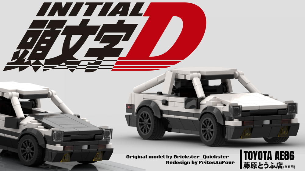 Lego INITIAL D AE86