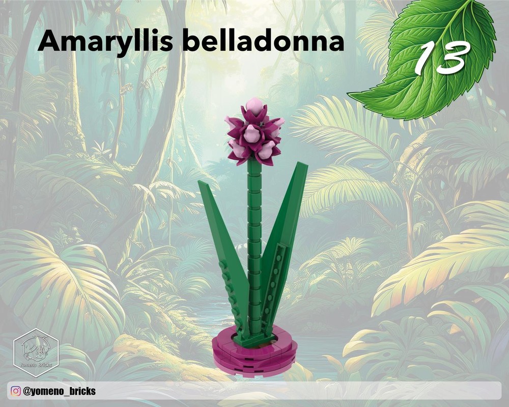 Lego Amaryllis belladonna