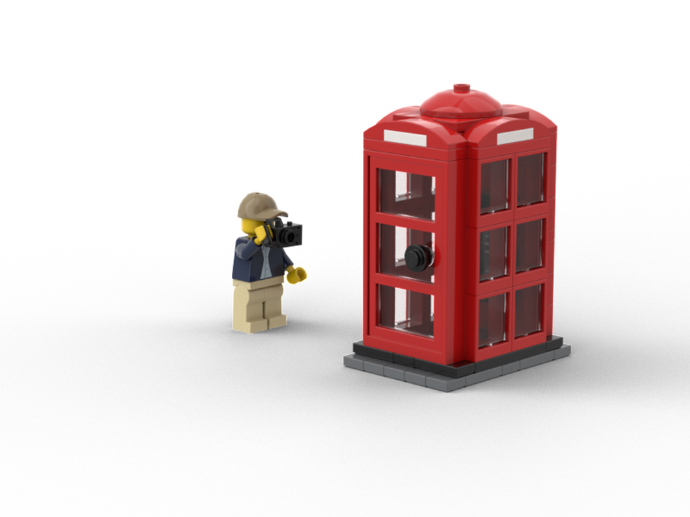 Lego London Phone Booth
