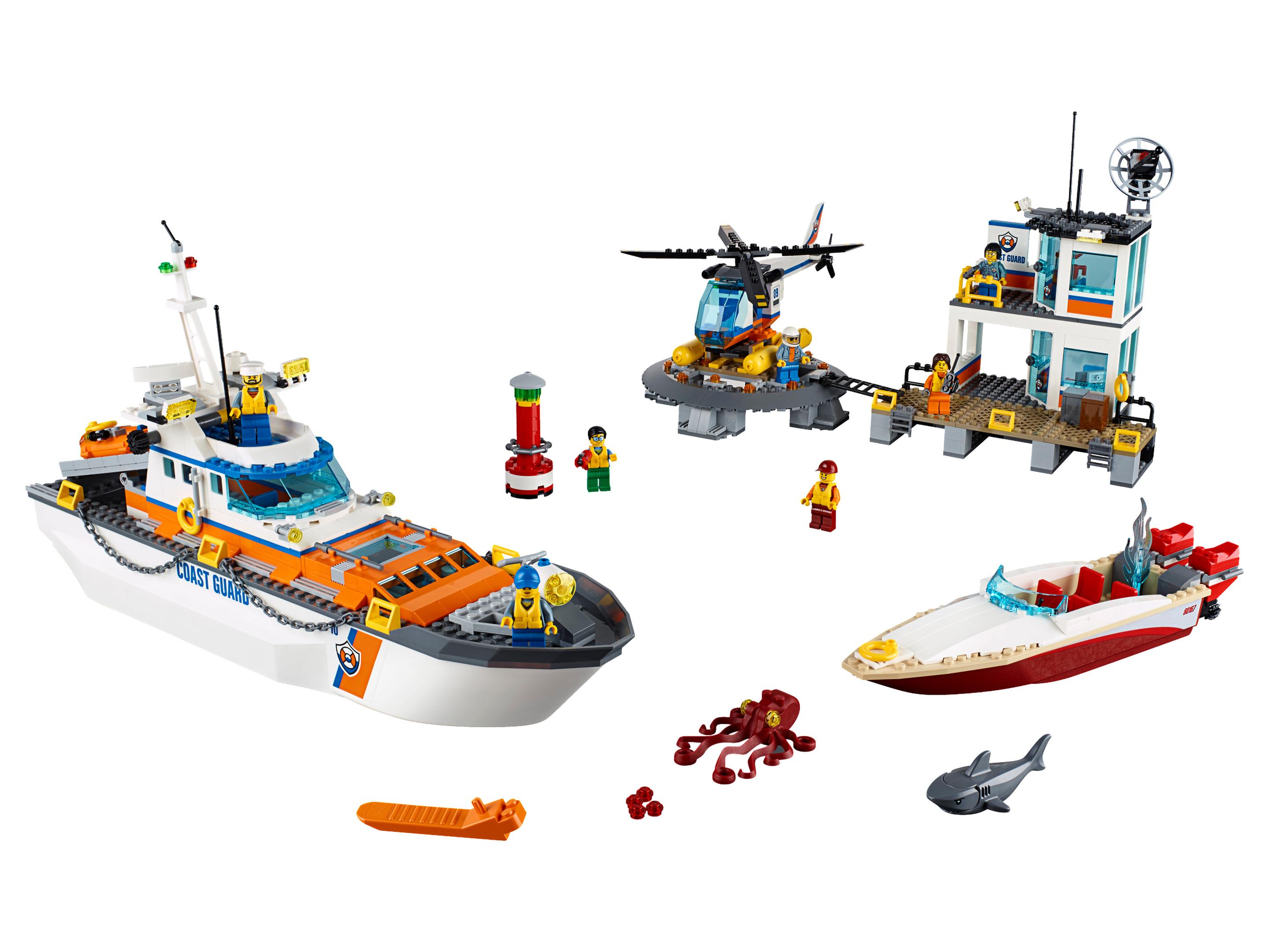 Lego Coast Guard Head Quarters