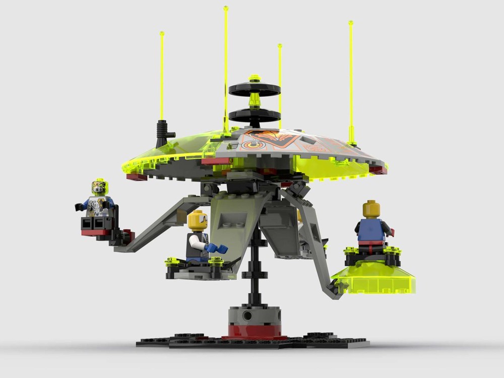 Lego 6900 alt build - Space carousel
