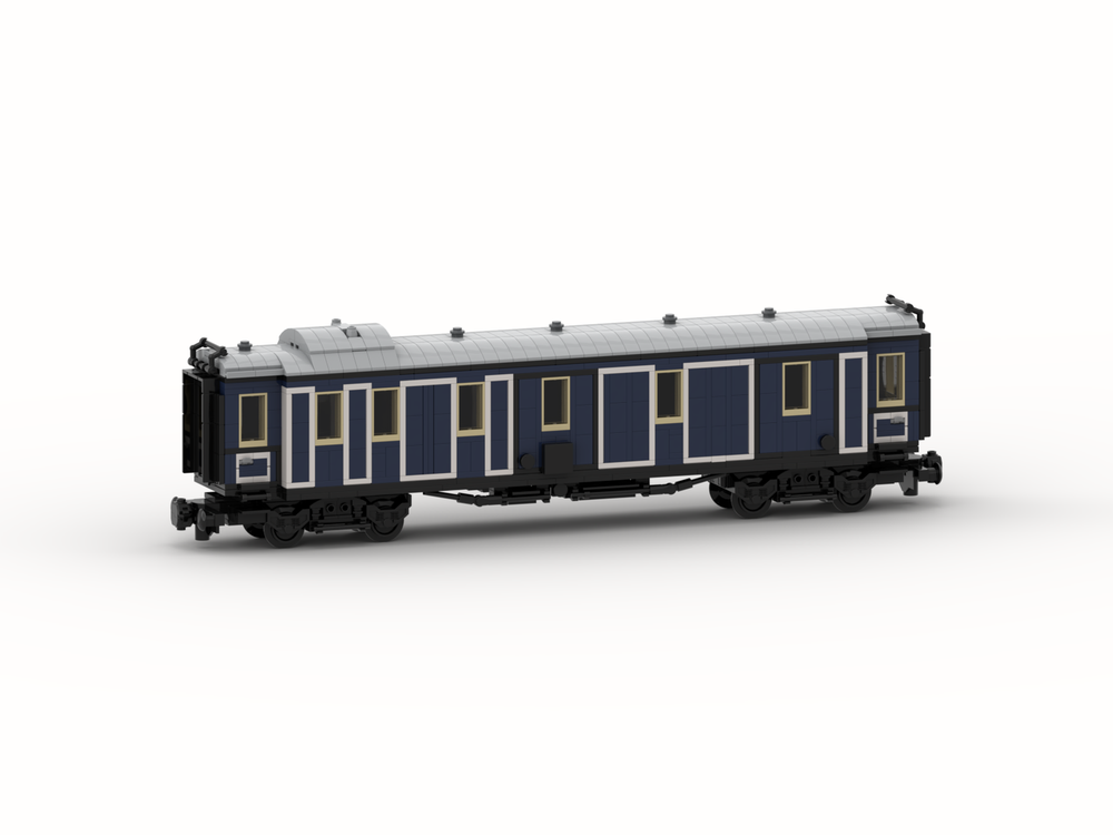 Lego Bavarian Express Train Baggage Wagon (8w)