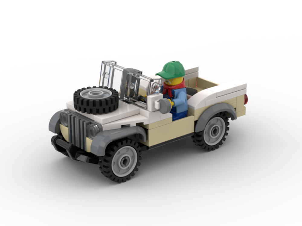 Lego Farmer 4x4 car