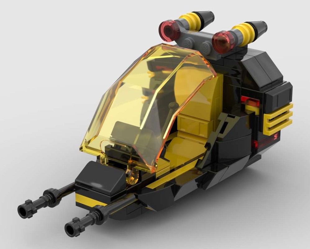 Lego Blacktron Alienator Cockpit Module
