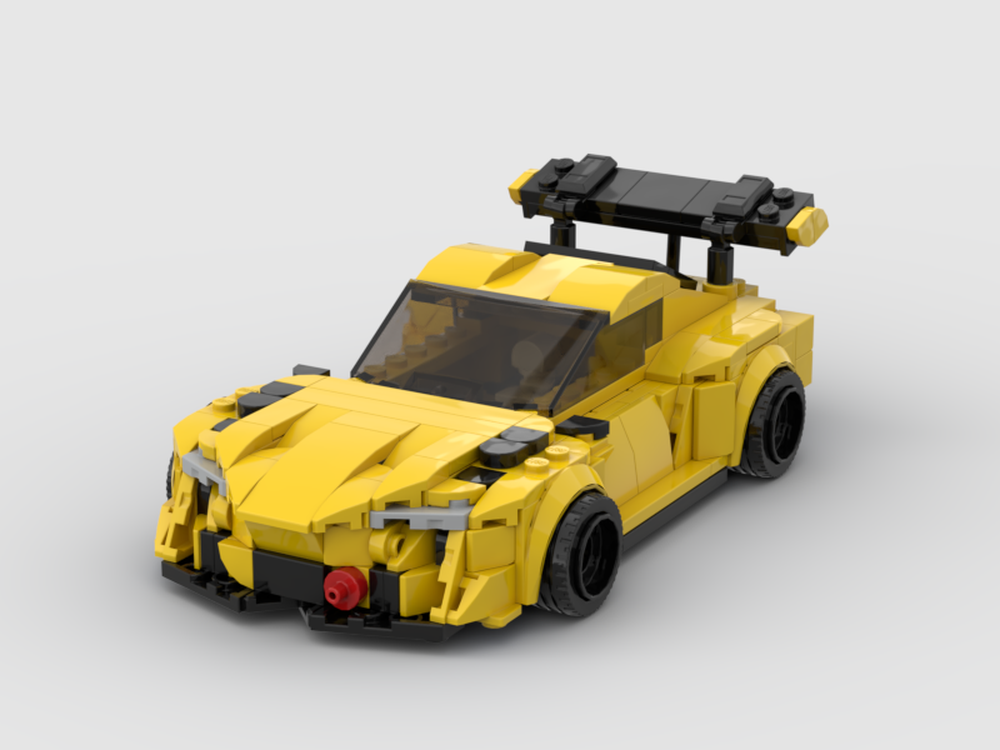 Lego Toyota MK5 Supra Widebody (custom build)
