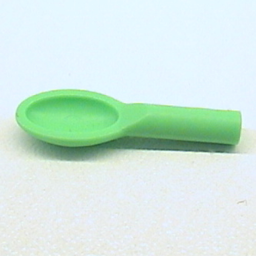 Lego Belville, Equipment, Spoon / Medium Green