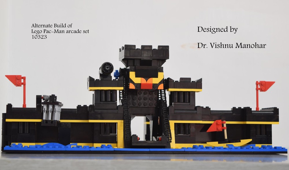 Lego Blacktron castle Pac-Man B model