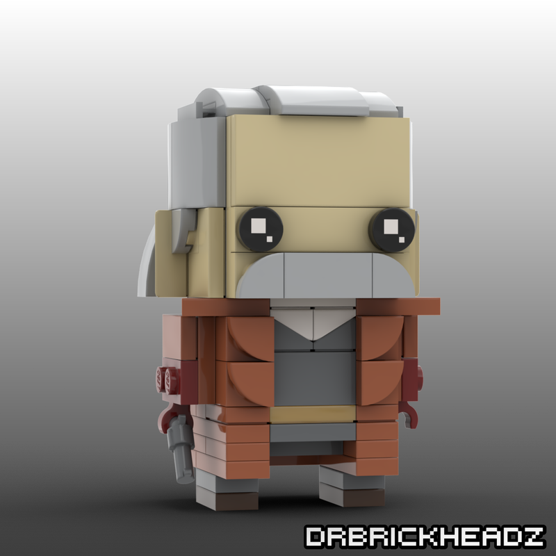Lego Revolver Ocelot (Metal Gear Solid) Brickheadz