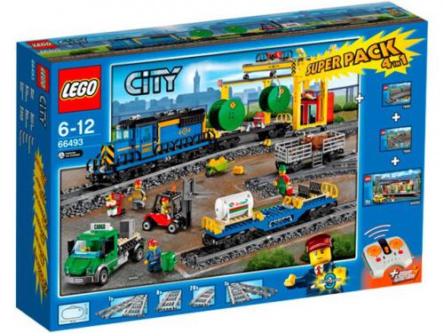 Lego City Train Super Pack 4 in 1