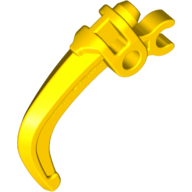 Lego Large Figure Weapon Claw, with Clip / Yellow