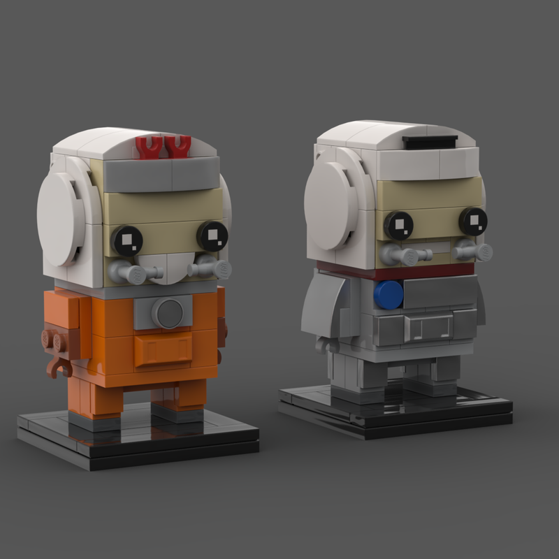 Lego Yuri Gagarin + Alan Shepard