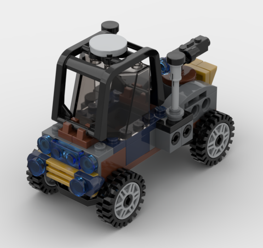 Lego Pickup War Car