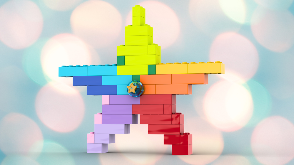 Lego 11020 Rainbow star