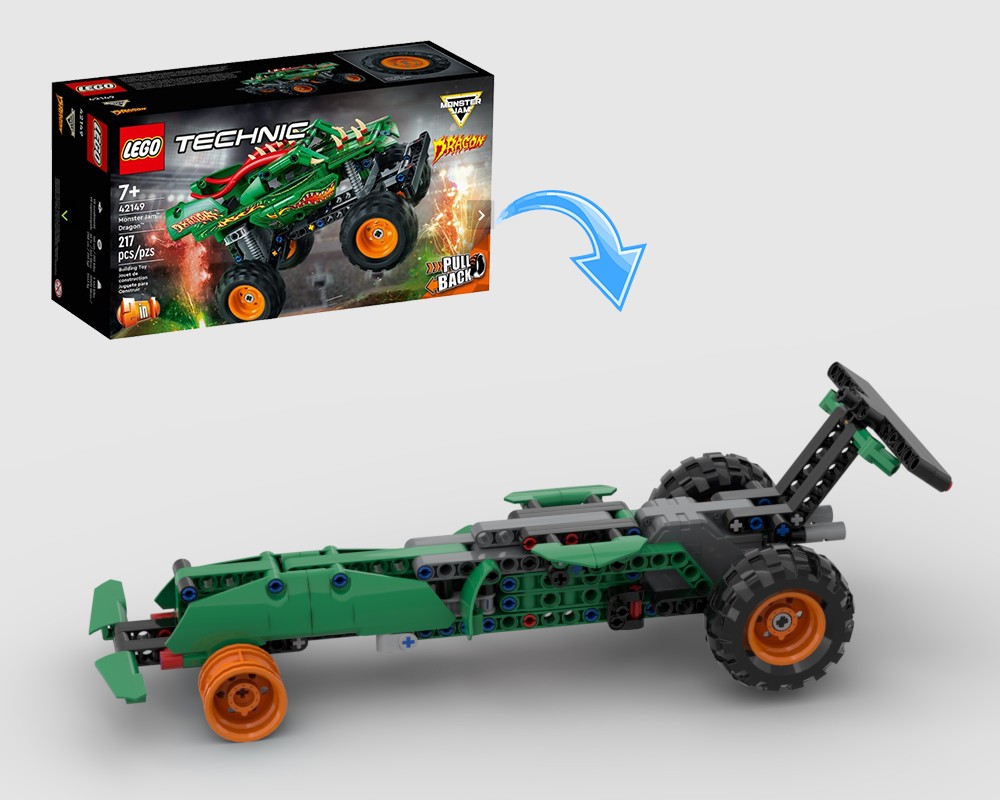 Lego Drag Racer 42149 Alternative