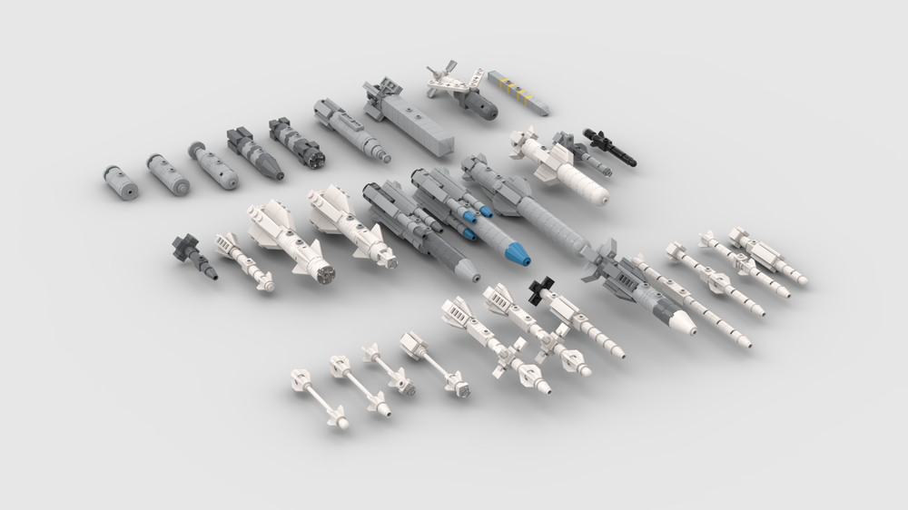 Lego Eastern weapons pack