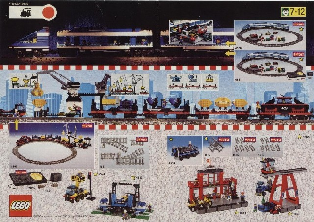 Lego 2000 Mini Train (4130239/4130206)