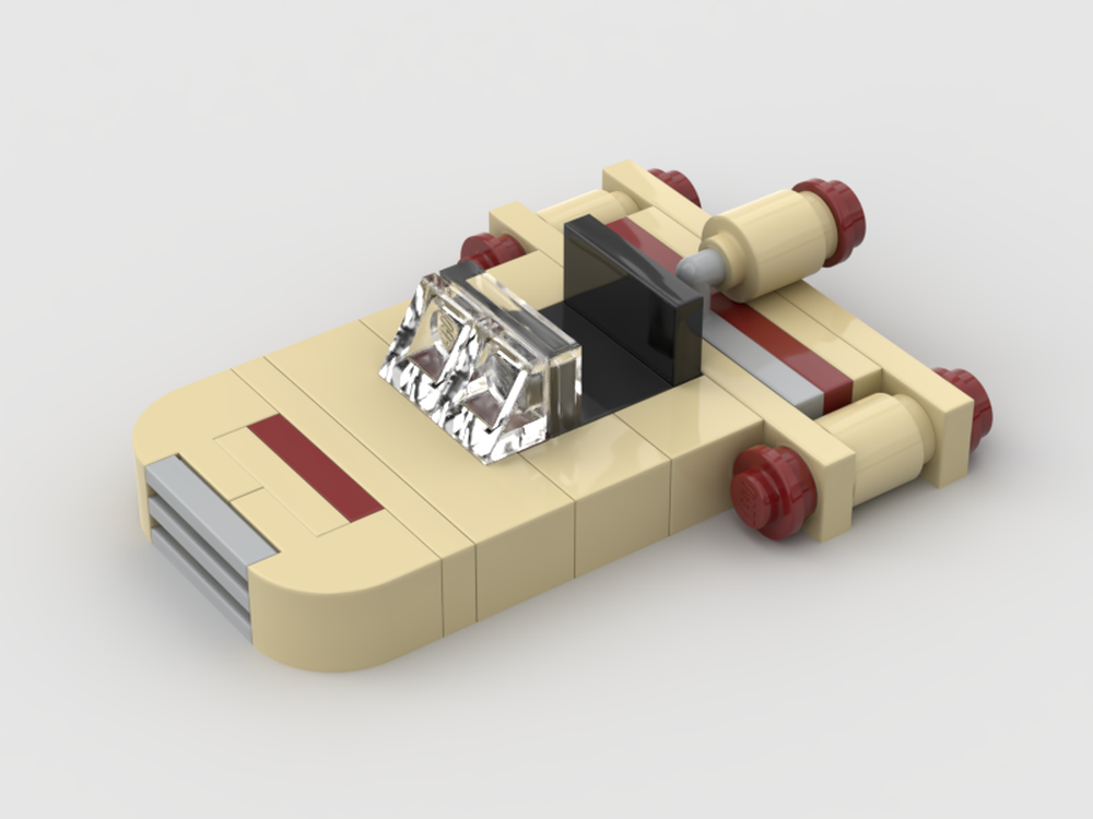 Lego Micro Luke Speeder