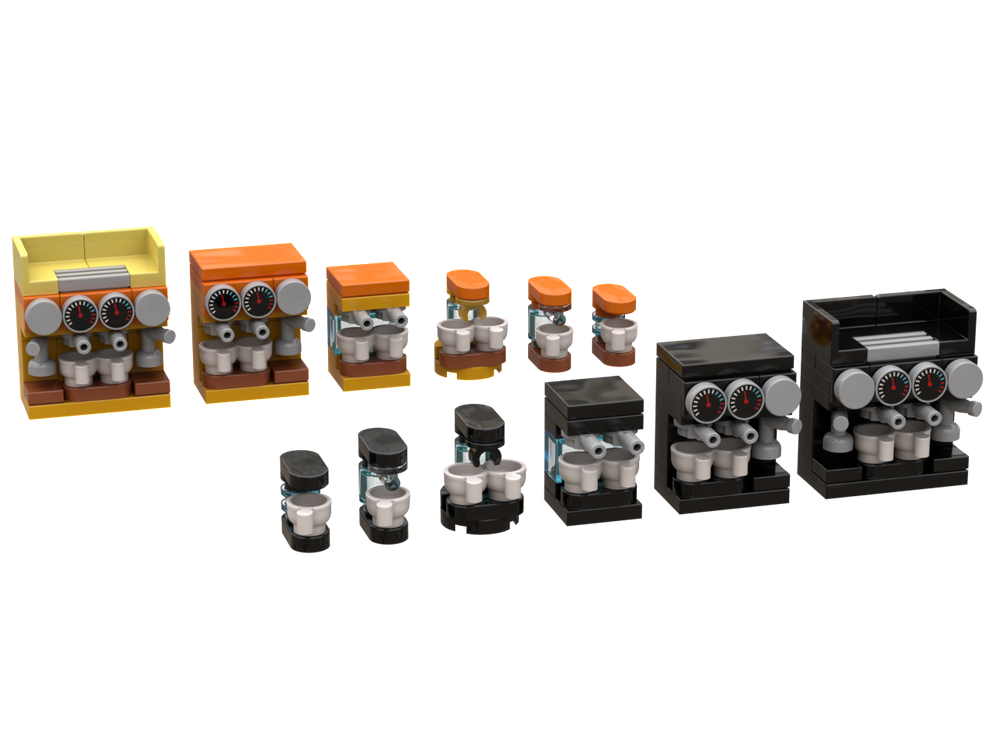 Lego Coffee machines