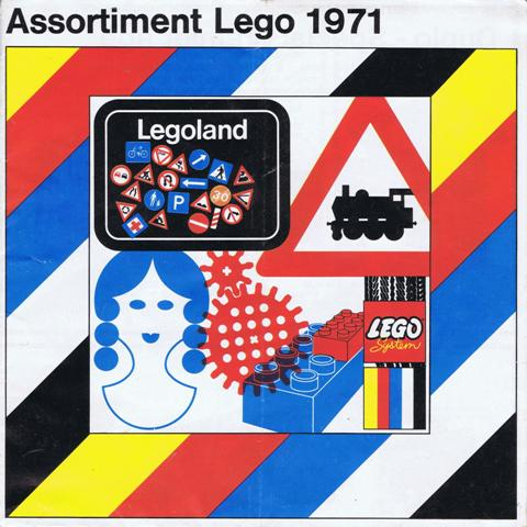 Lego 1971 Large French Foldout (97220-Fr)