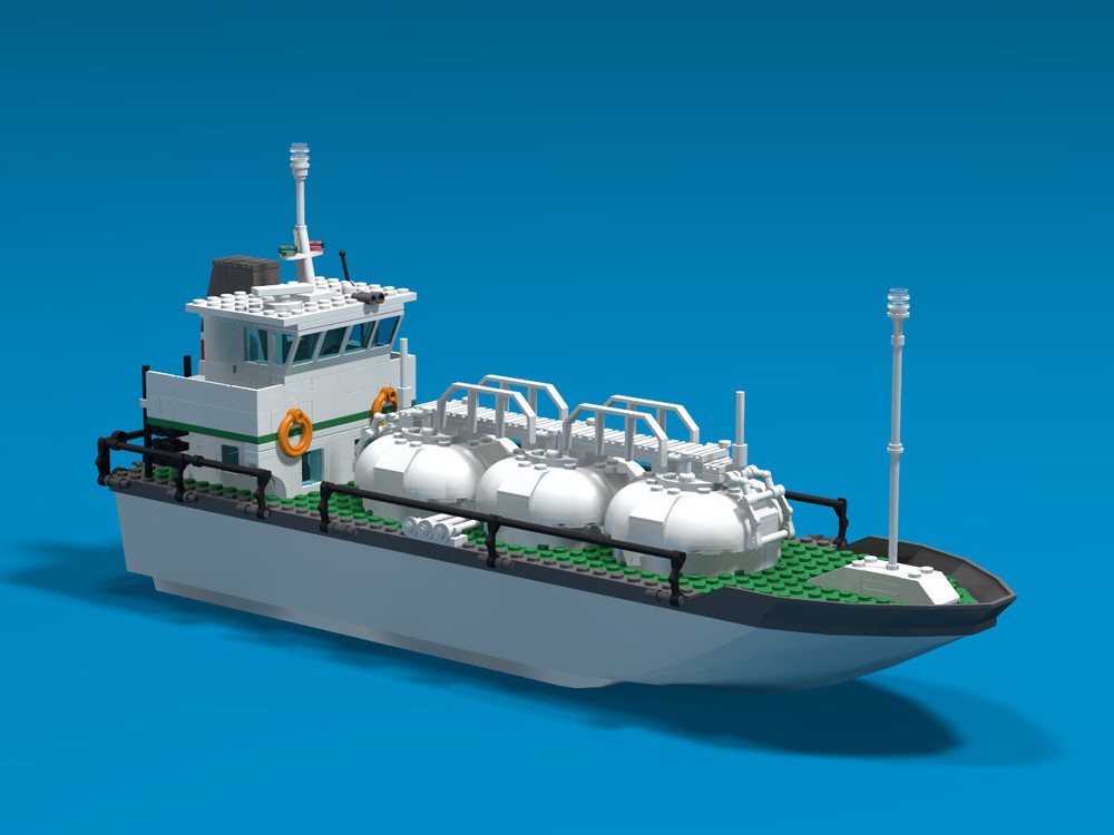 Lego Cargo Ship - LPG Tanker