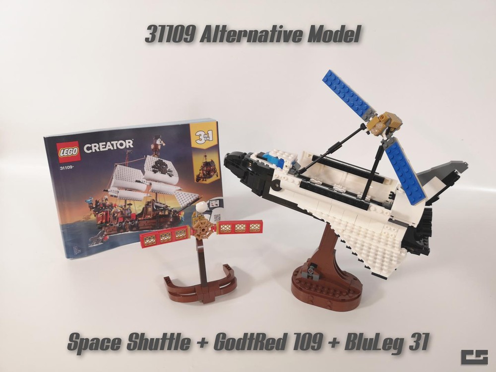 Lego 31109 Alternative Model - Space Shuttle