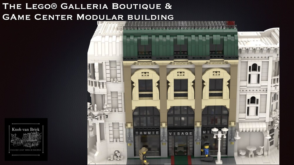 LEGO® Modular Building Galleria Boutique & Gamecenter