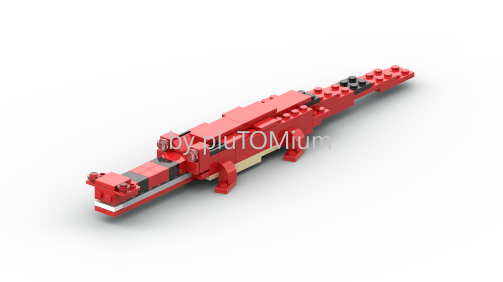 Lego Sarcosuchus (LEGO 40220 Alternate)