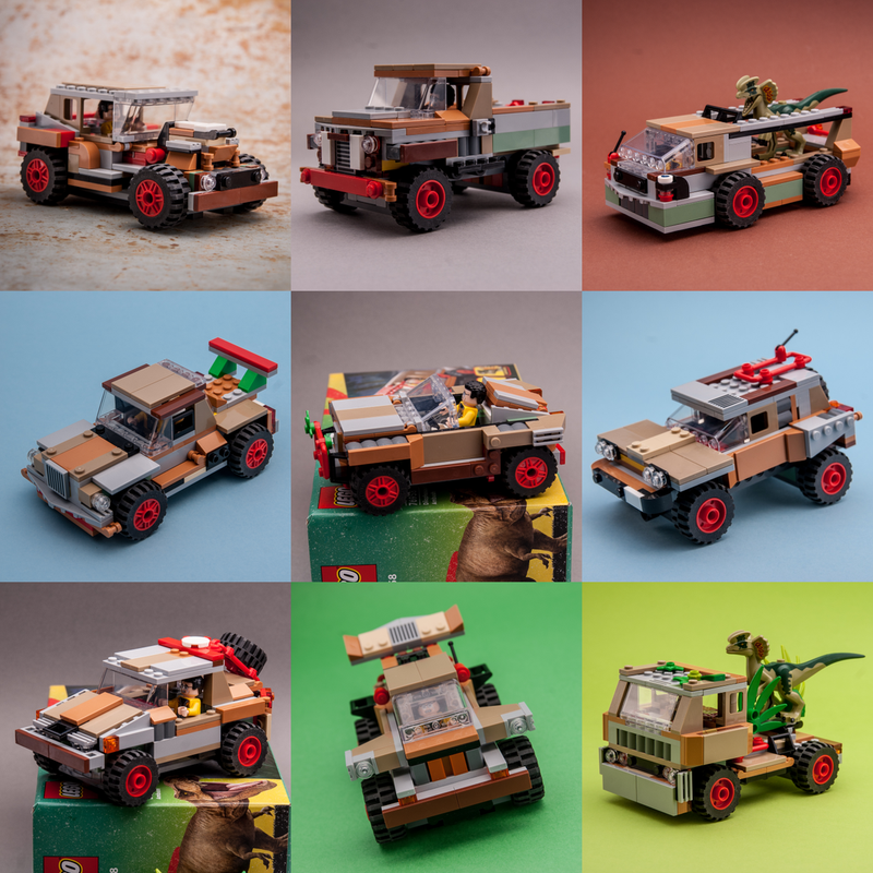 Lego 76958 Alternate MOC build instructions bundle pack