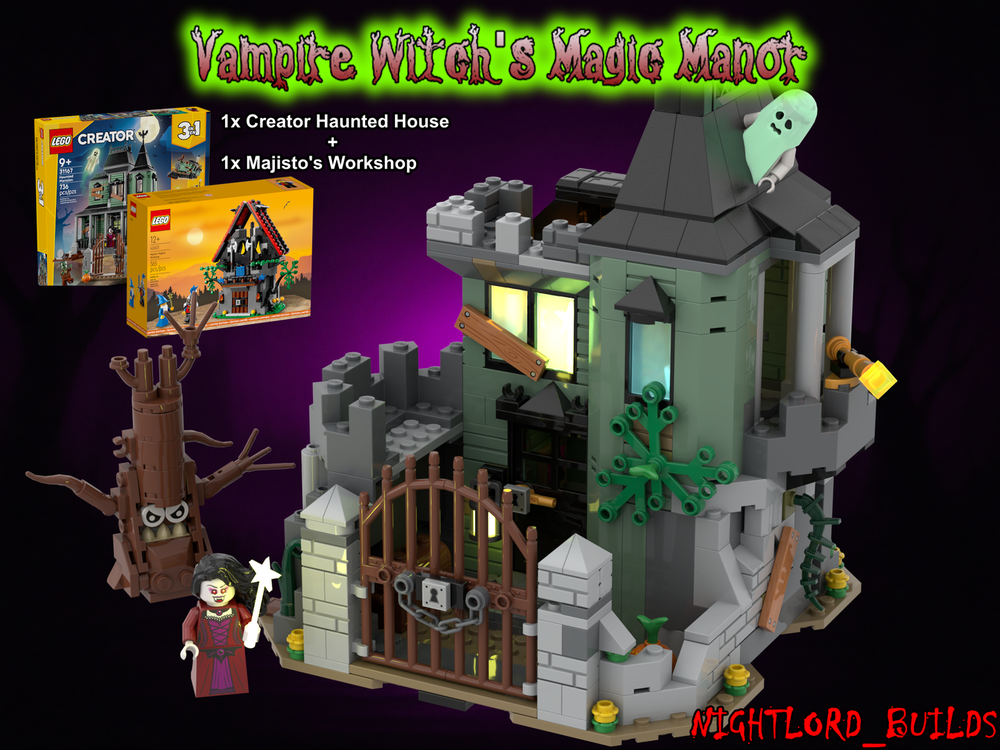 Lego Vampire Witch's Magic Manor