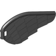 Lego Creature Body Part, Hippogriff Wing (Buckbeak) / Black