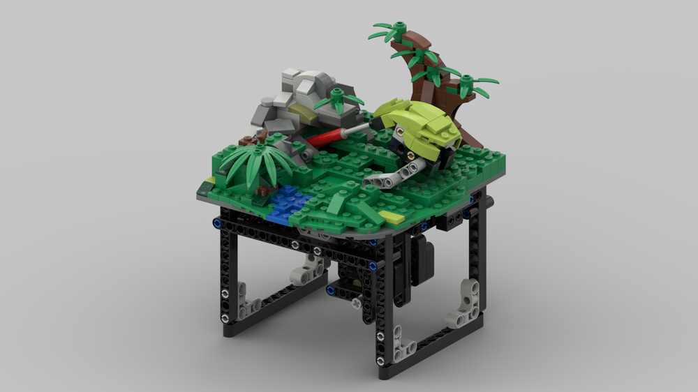 Lego Kiwi kinetic sculpture