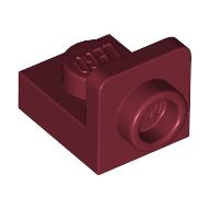Lego Bracket 1 x 1 - 1 x 1 Inverted / Dark Red