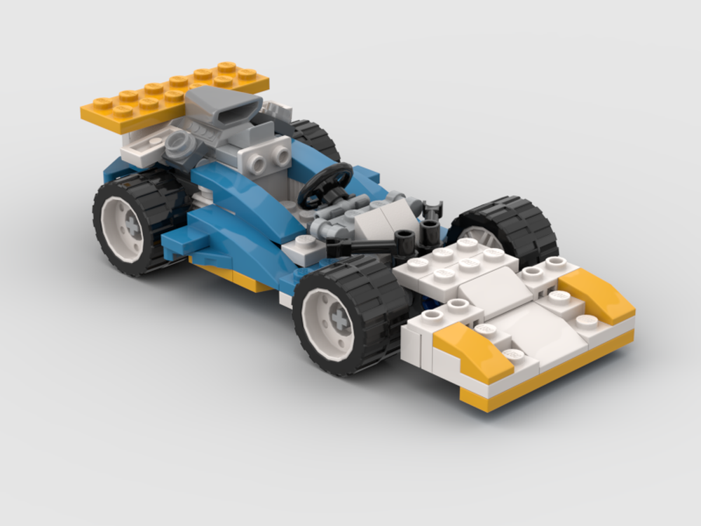 Lego Mad Racer (31072 alternate)