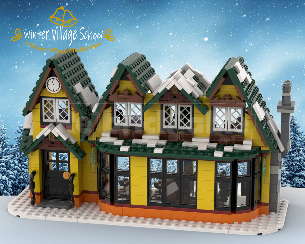Lego Winter village school