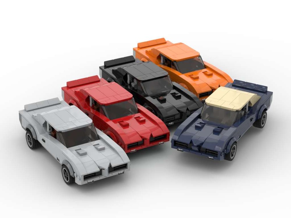 Lego Ponty GTO - Set of Five Colors