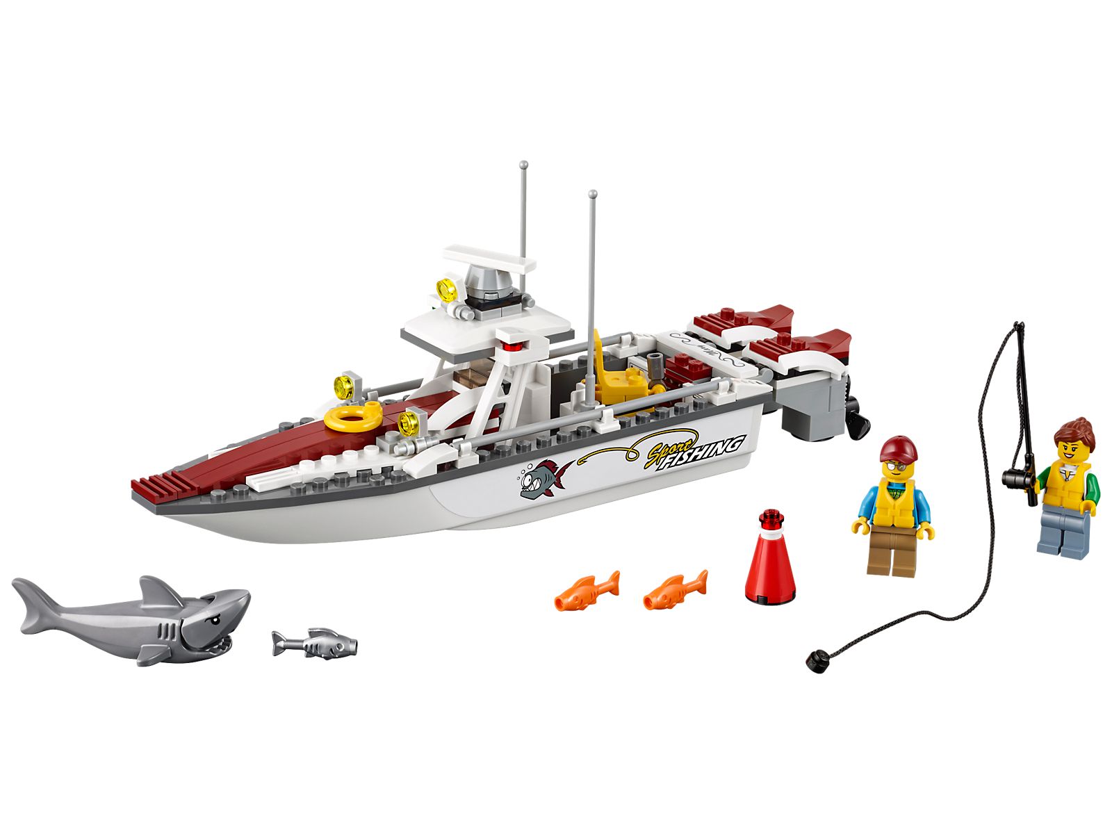 Lego Fishing Boat