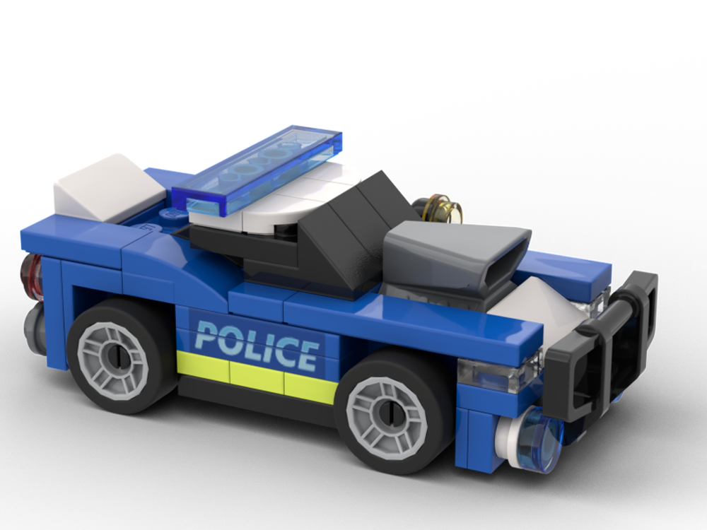 Lego Police Car (4-stud wide)