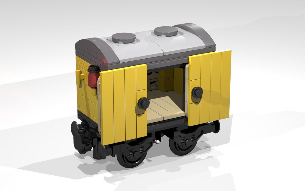 Lego 4-Wheel Reefer (mini, yellow)