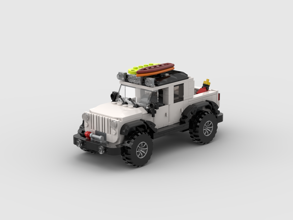 Lego SPEED CHAMPIONS JEEP GLADIATOR MOC