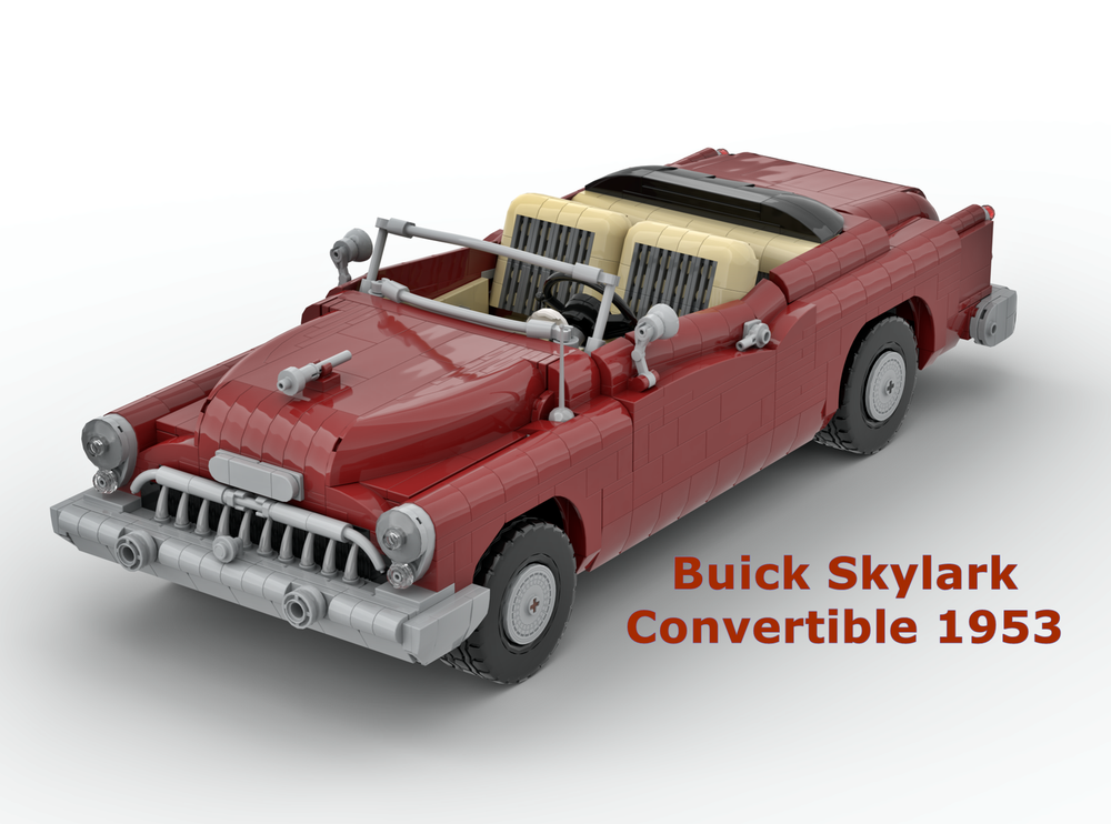 Lego 1953 Buick Skylark Convertible [dark red]