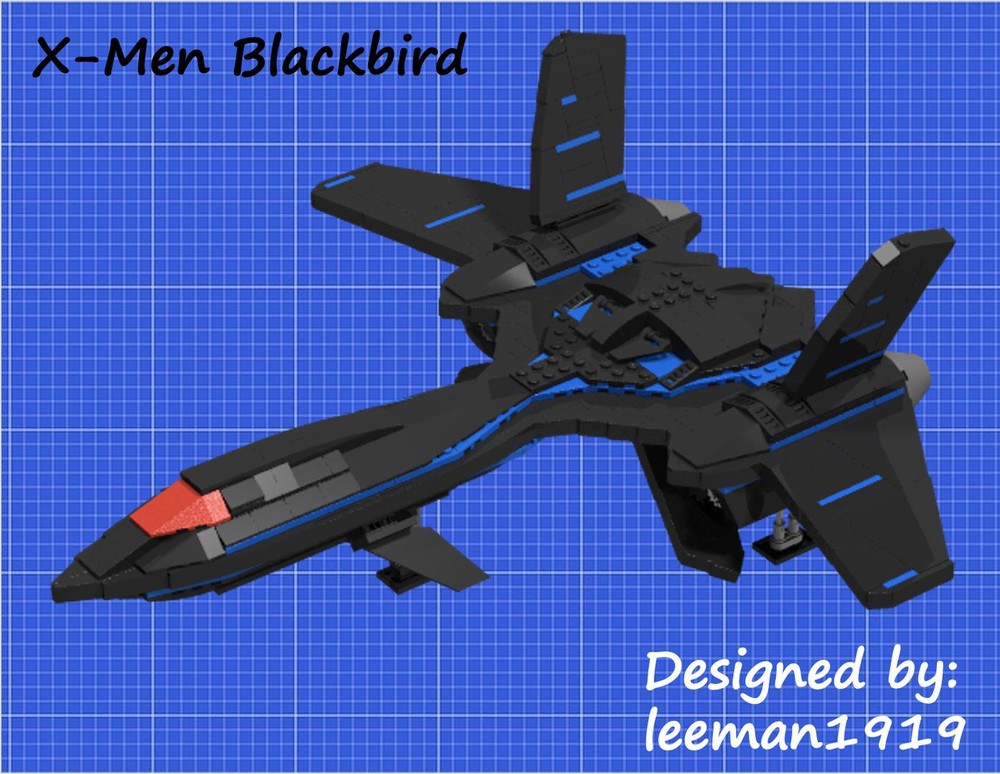 Lego X-Men Blackbird (X-Jet)