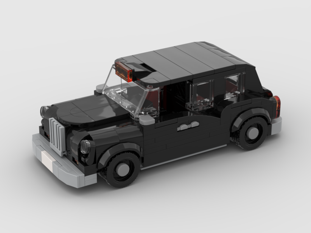 Lego 1977 Austin FX4 Taxi