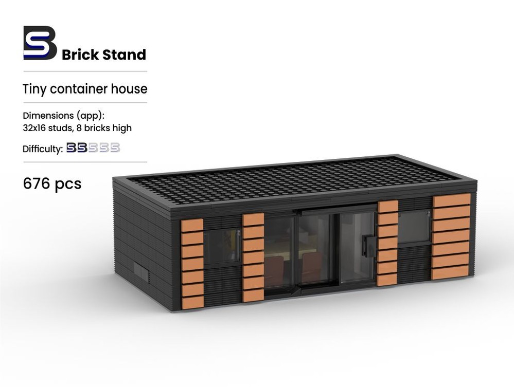 Lego Tiny container house
