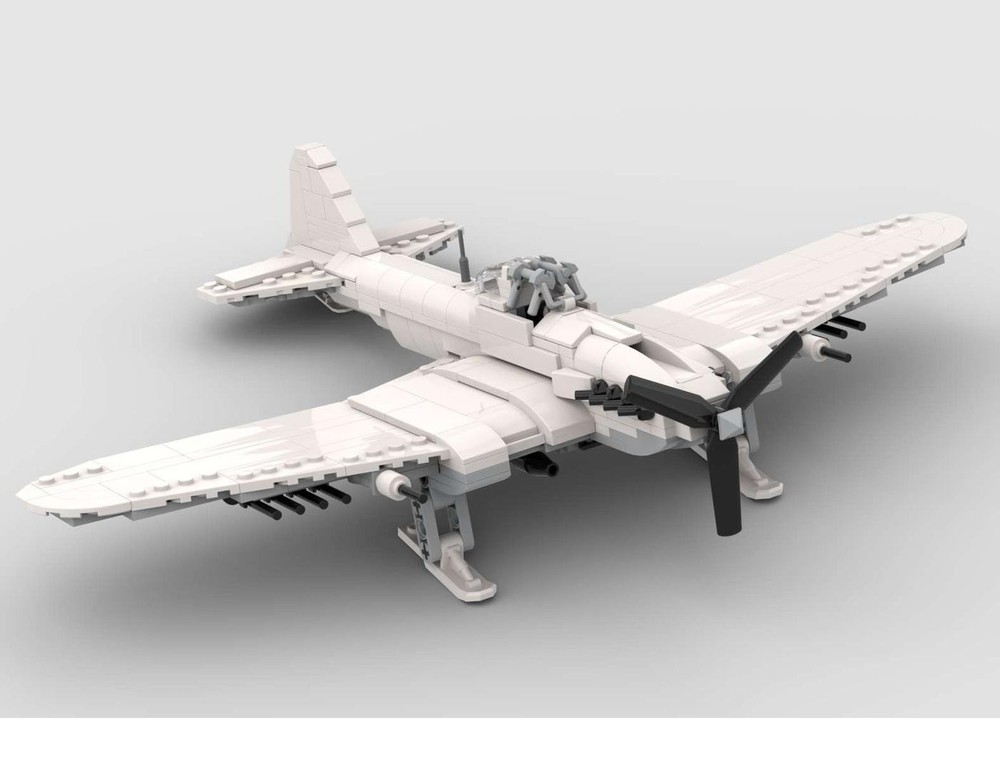 Lego Il-2 Sturmovik (Single Seat Swept Wing)