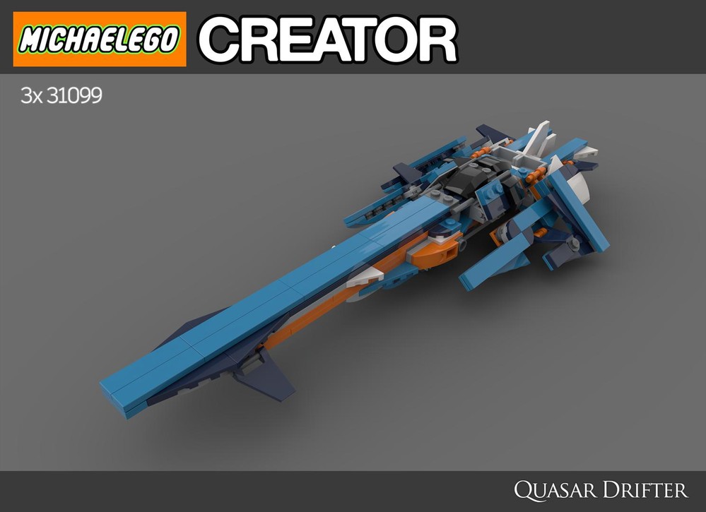 Lego 3x 31099 : Quasar Drifter