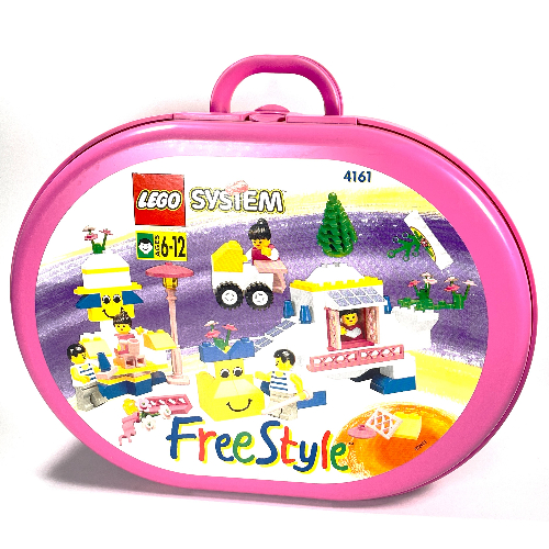 Lego Storage Suitcase Oval with Freestyle Print (Sticker)
