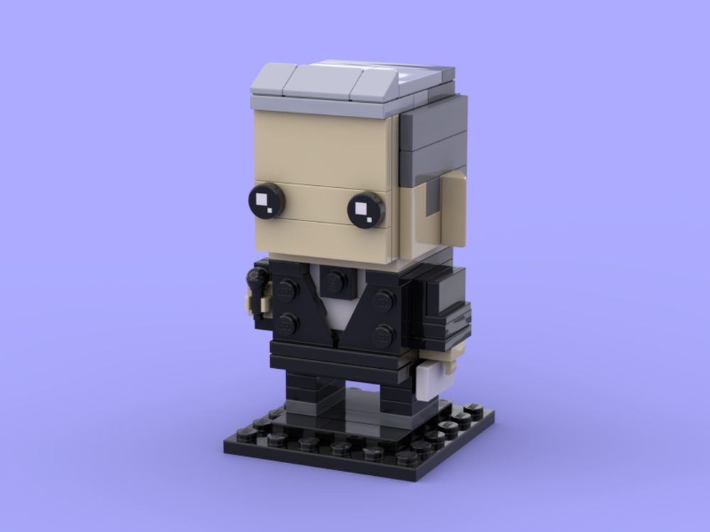 Lego Bruce Buffer - UFC Brickkheadz